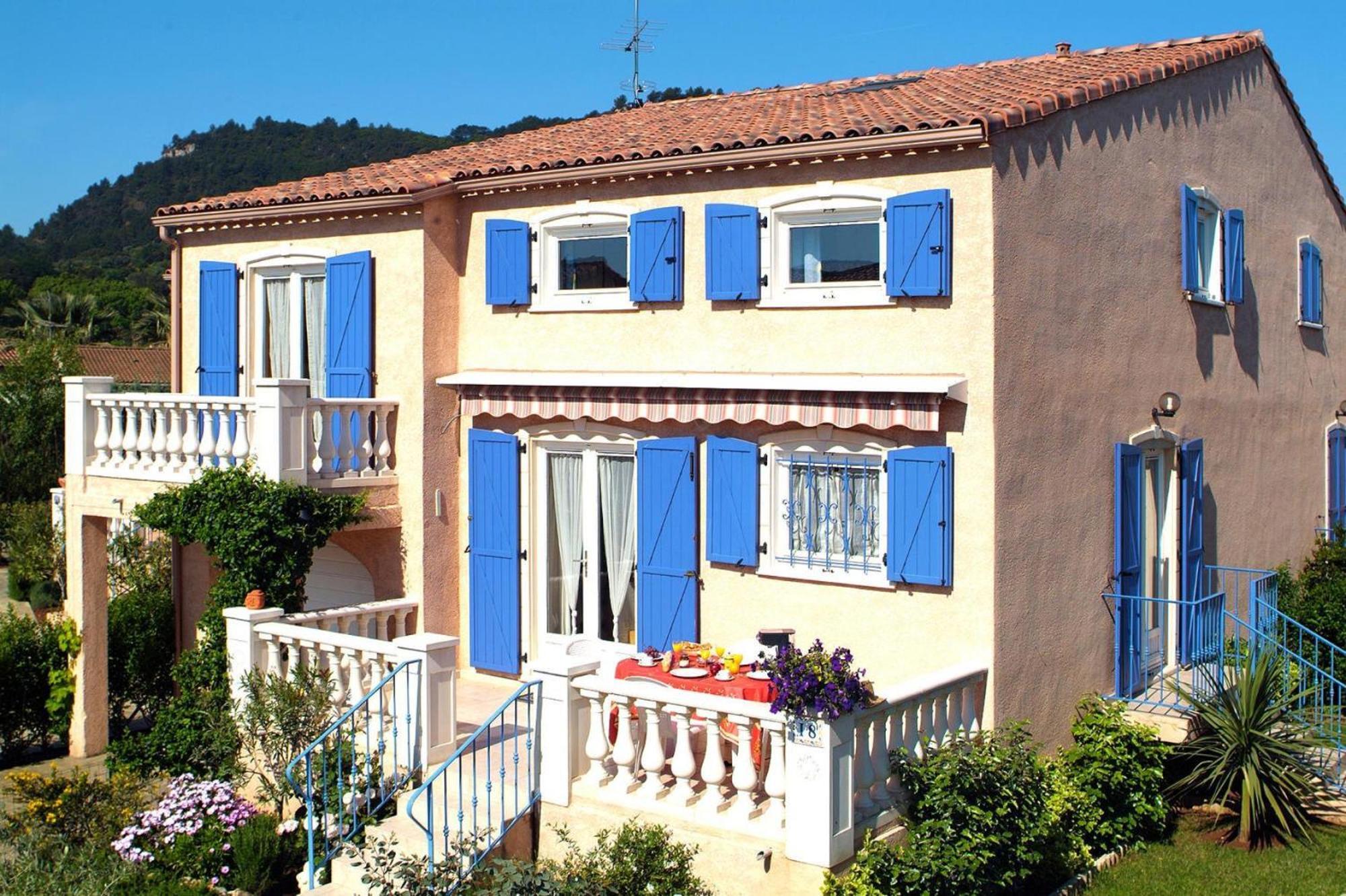 Terraced House With Air Conditioning In The Residence Le Clos Des Oliviers ヴィドーバン エクステリア 写真